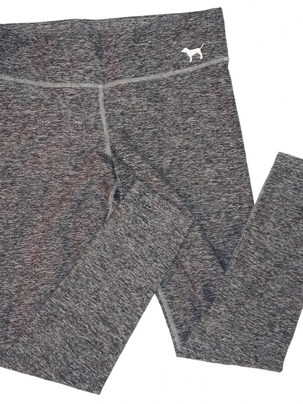 PINK Victoria's Secret Girls' Gray Marled Leggings